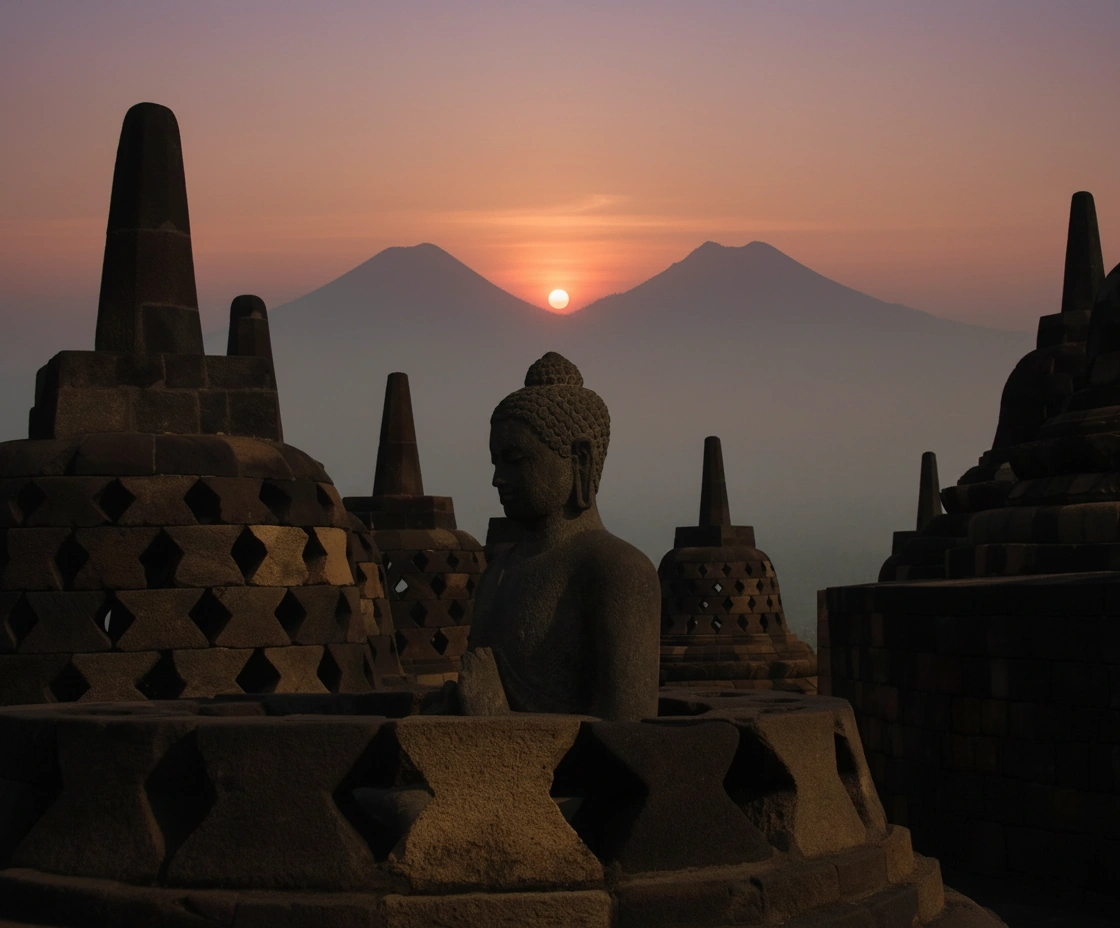Photo of Sunrise Borobudur Temple
