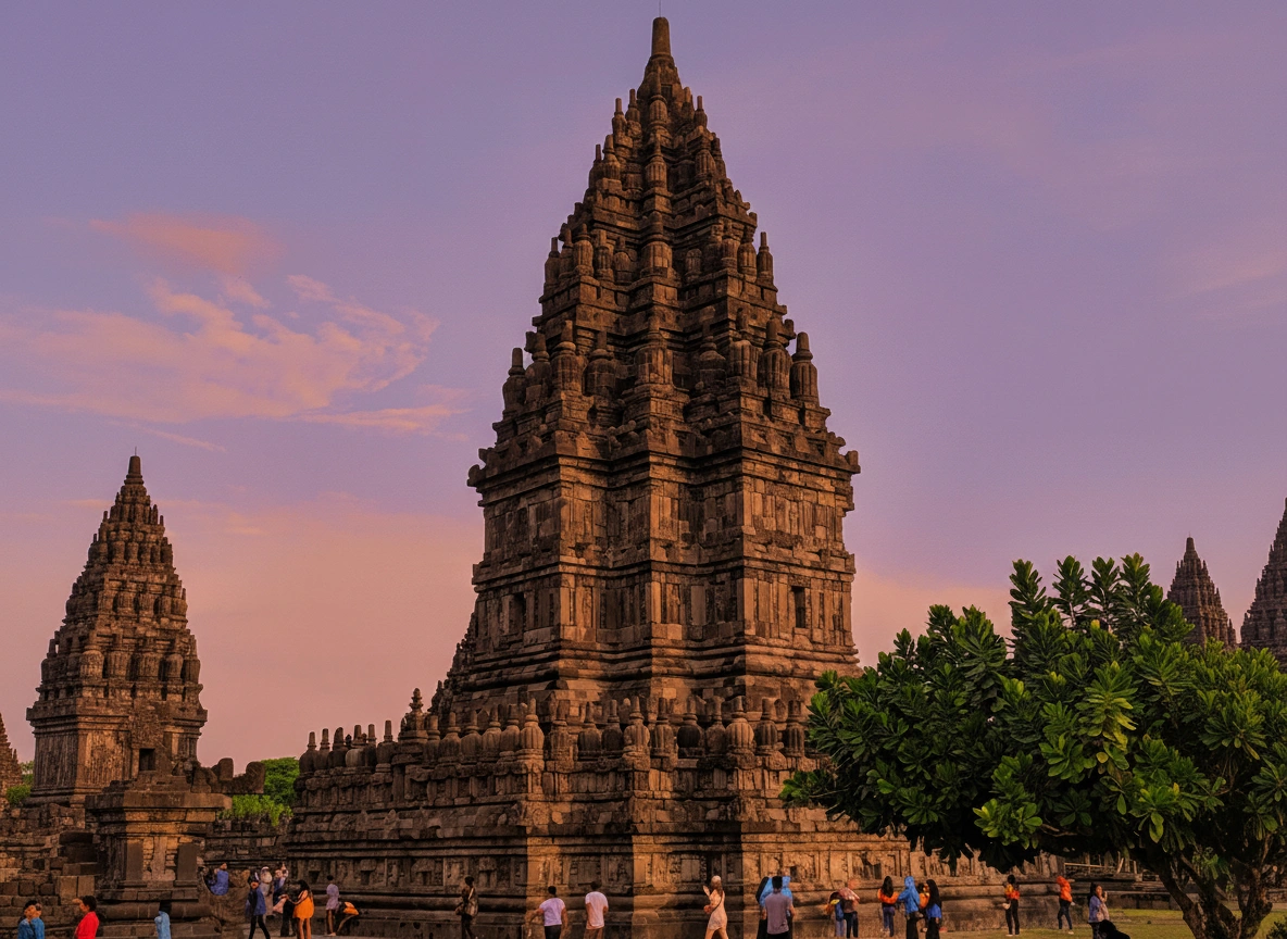 Photo of Prambanan Sunset