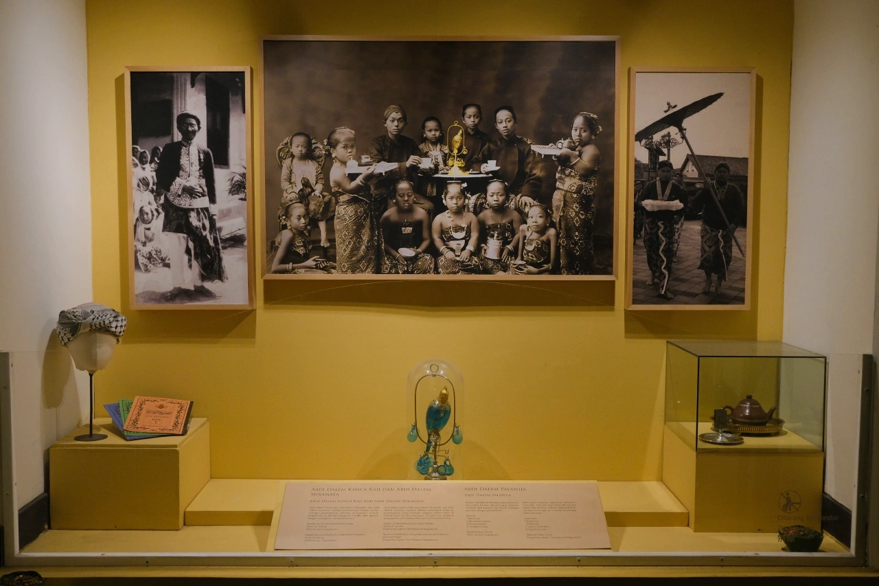 Museum collection at the Keraton